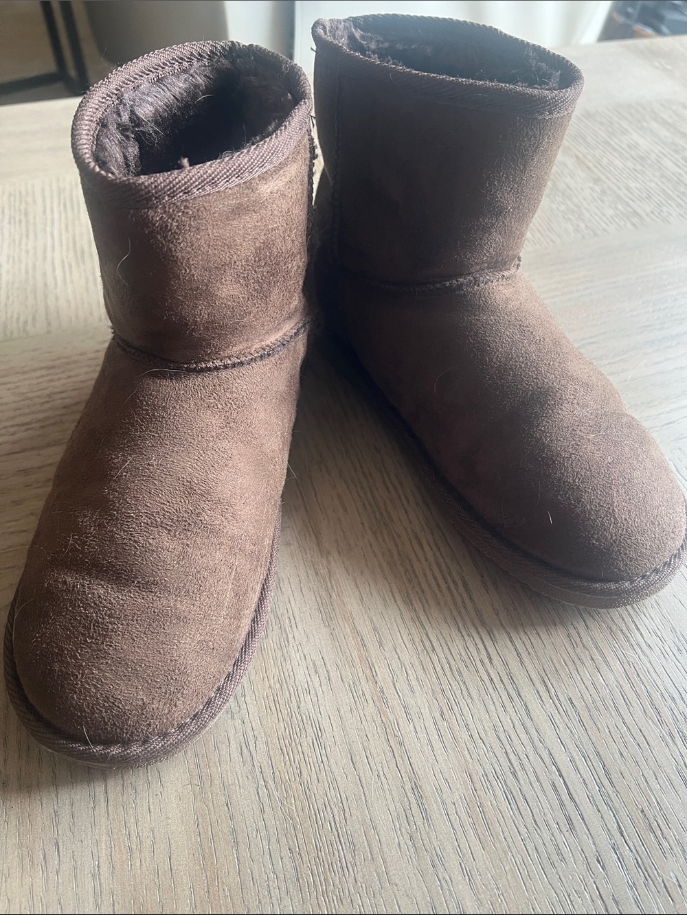 Woman’s Brown Suede Winter Boots